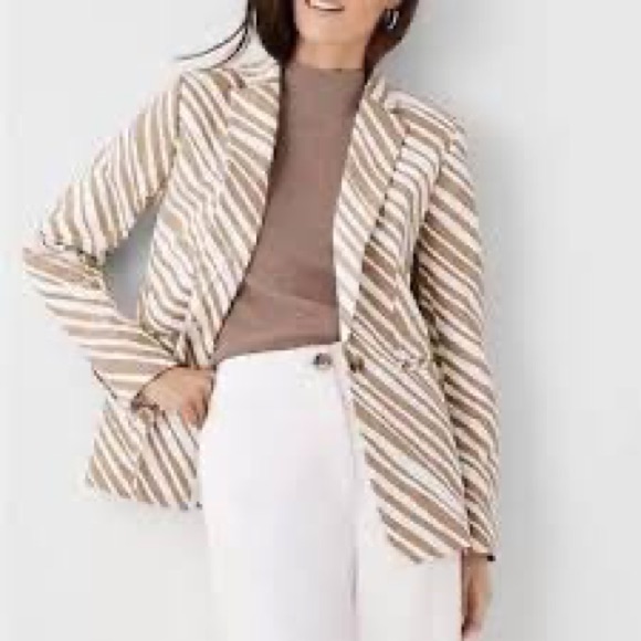 Ann Taylor Zebra Blazer - 14 - Nwt